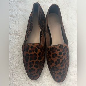 New leather flats